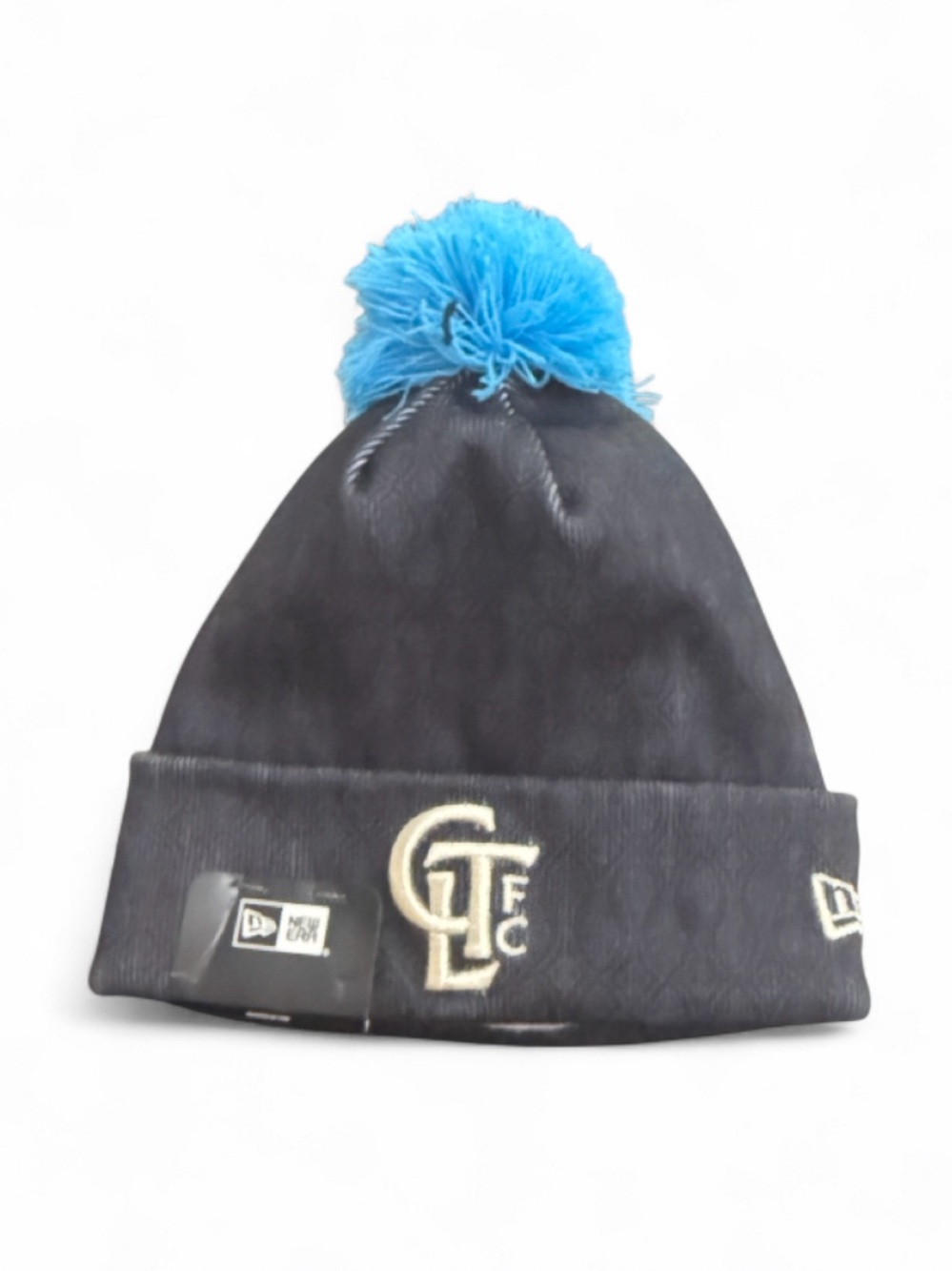 New Era MLS Charlotte FC Pom Beanie OSFM